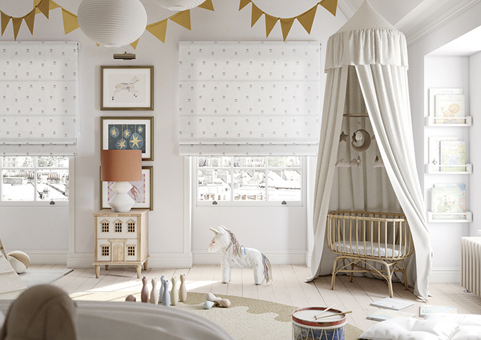 Merrily, Merry Small Fairground - Twist&Fit Roman Blind - Image 3